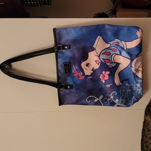 SOLD -Disney Boutique Snow White Faux Leather Tote